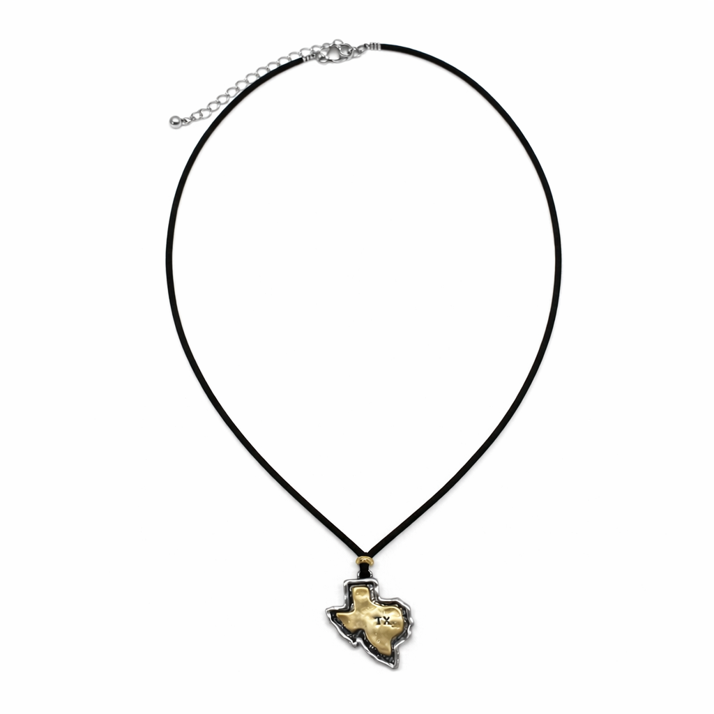 Lone Star Suede Corded Necklace - ST8MENTS by Stephanie