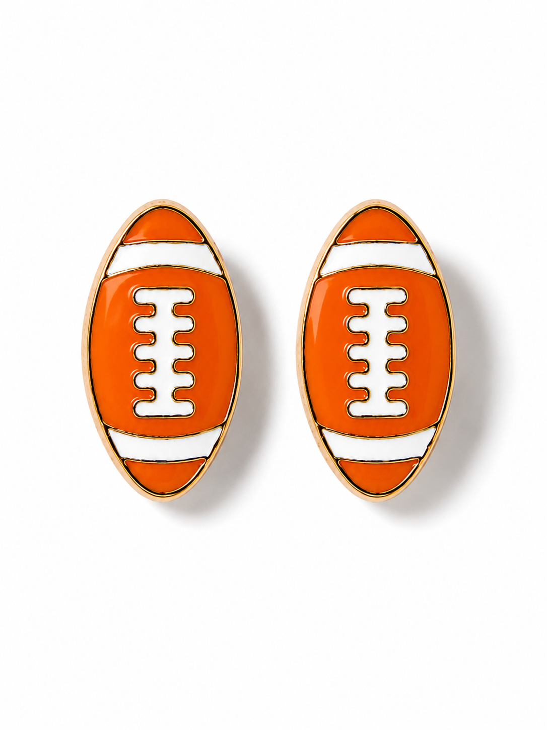Football Stud Earrings - ST8MENTS by Stephanie