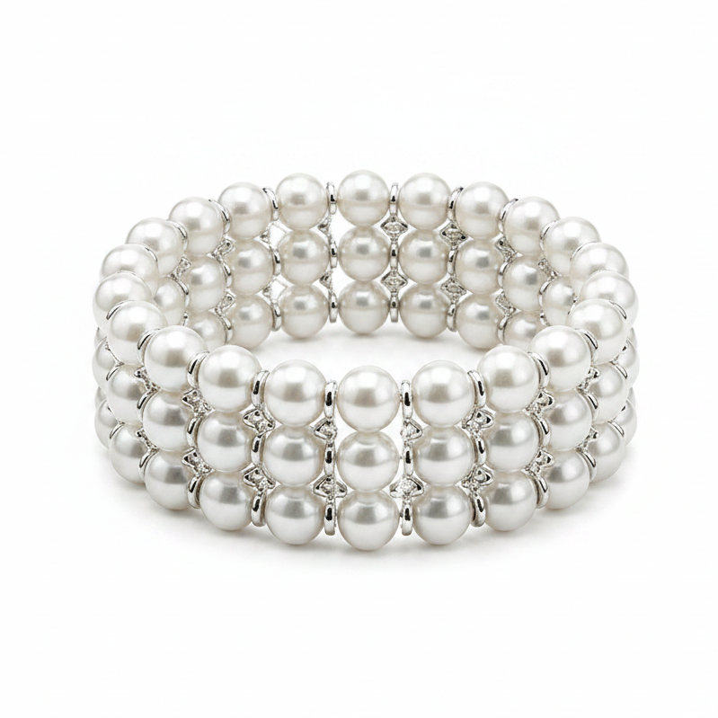 3-Strand Pearl Bracelets