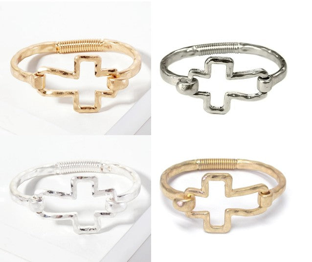 Cross Tension Bangles