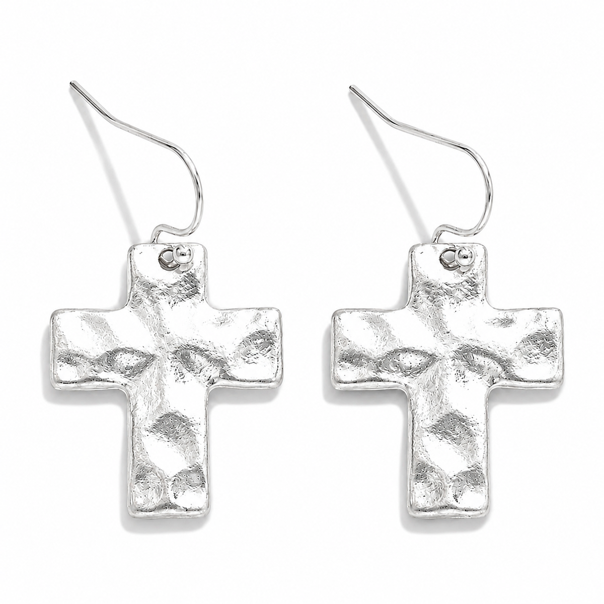 Cross Drop Earrings - ST8MENTS by Stephanie